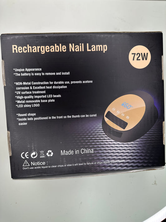 Rechargeable Nail lamp